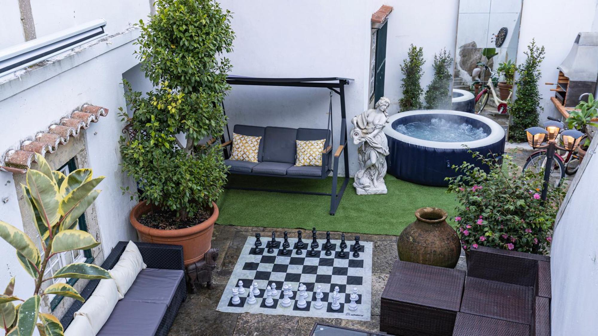 Small Cozy Room In Palace Patio With Hot Tub And Snooker - Sintra Wow Экстерьер фото